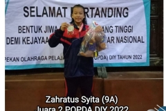 Juara Takraw- Zahra